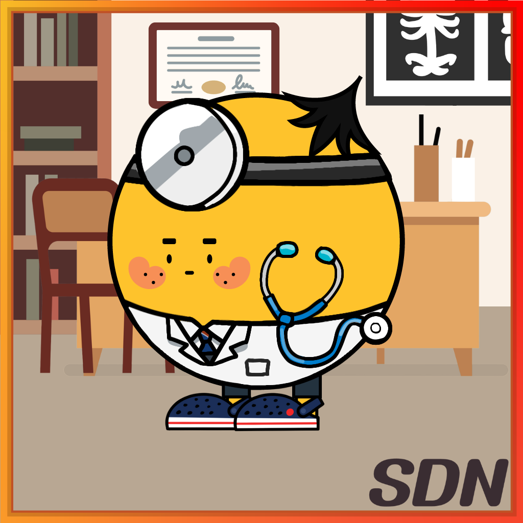 청진기를 든 코넛 원장